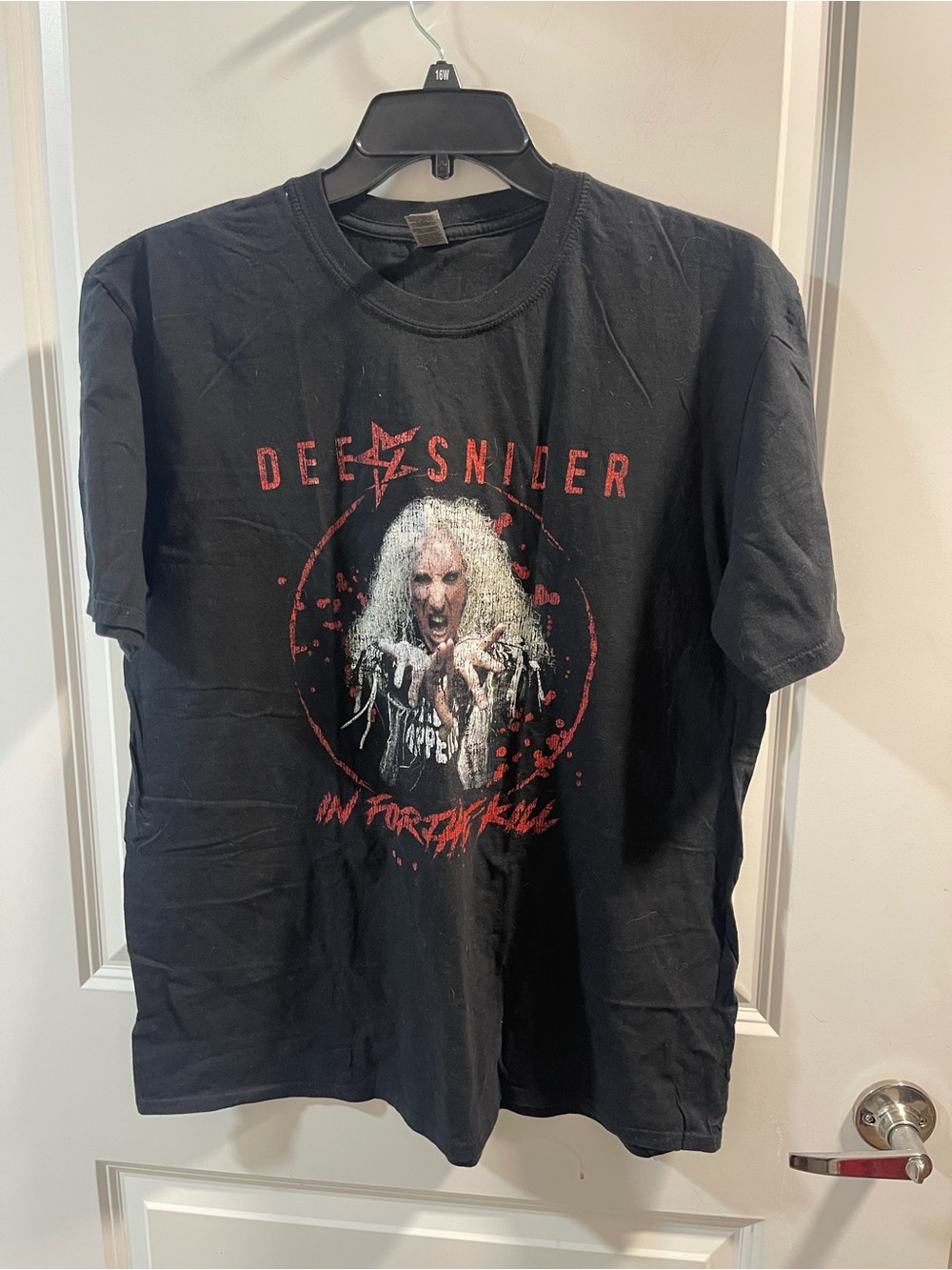 Dee Snider Black Graphic Short Sleeve Tee